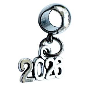 Class of 2026 Charm - Graduation 2026 - Elegant Stainless Steel Connector